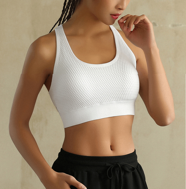 Waist Trainer Honeycomb Sport Bra