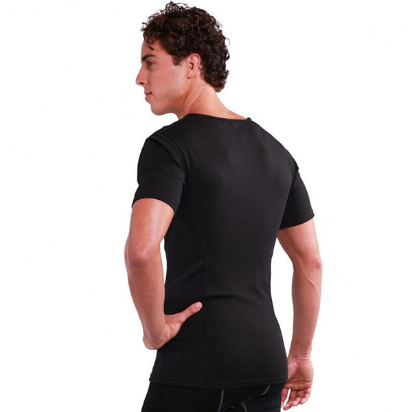 Waist Trainer Mens Slimming Shirt