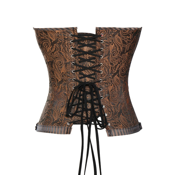 Waist Trainer Sexy Gothic Zipper Corset