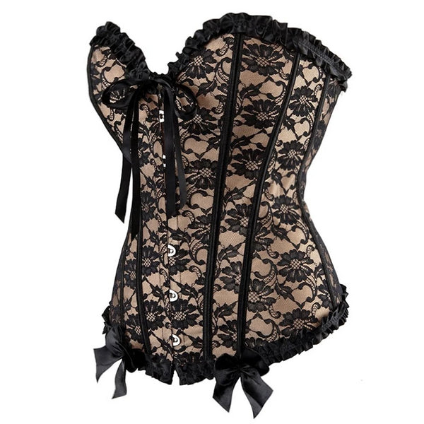 Waist Trainer Floral Lace Corset